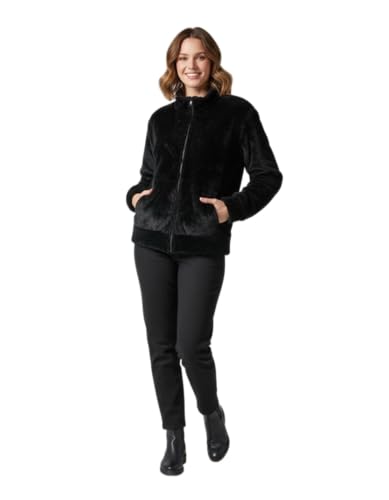 Buy BennyBenz Women's Winter Fur Jacket | Soft Plush Fleece Full